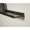 thumbnail image 4 of Photo Ledge 46.5" Wide Black Decorative Wall Shelf, 4 of 4