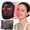 Black, variant on Medisana 3D Red Light Therapy Mask for Face, 336 LEDs Light Therapy Mask with 3 Modes - NIR 830nm, Red 630nm, Blue 415nm - Cordless & Rechargeable LED Face Mask for Home, Skincare Gifts for Women Mom
