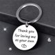 thumbnail image 5 of Llavero de regalos de madrastra gracias por amarme como tuyo Fason WRMH-984, 5 of 7