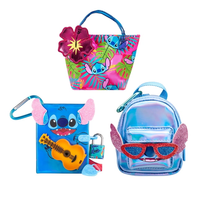 Set de Juguetes REAL LITTLES Disney Lilo & Stitch 3 Piezas