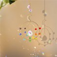 thumbnail image 4 of Metal Rainbow Collection Hanging Star Moon Crystal Prisms Wind Chimes Decor Ndcxsfigh Nuevos Originales, 4 of 9