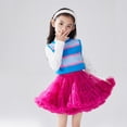 thumbnail image 4 of EnJoCho Tutu Skirt For Girls Toddler Thick And Fluff𝗒 Girls' Skirt Ruffle Ruffled Girls' Gr𝖺dient Skirt Daily School Festival Wear Birthday Outfits For Girls, 4 of 5