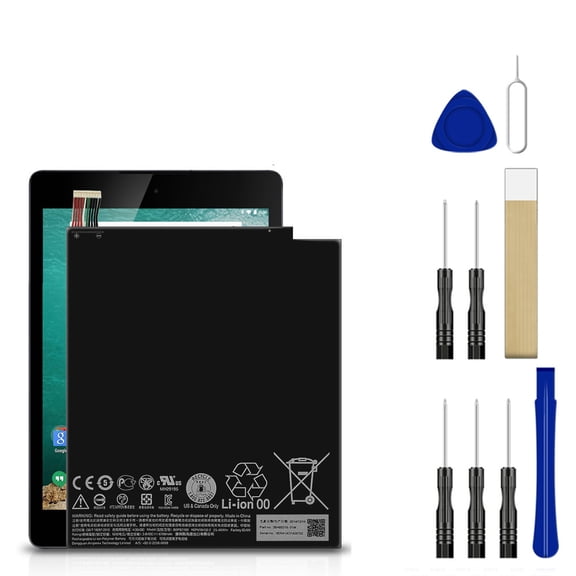 Replacement Battery B0P82100 BOP82100 For HTC Google Nexus 9 Tool