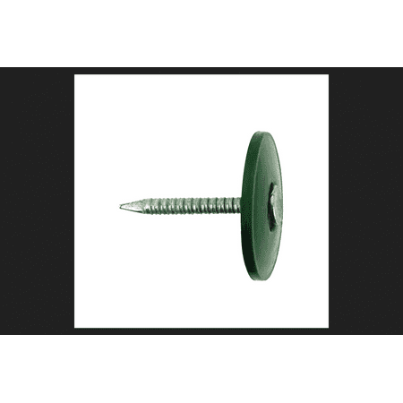Clipped Head Ring Shank Nails - Stallion 1-1/2 in. L Cap Steel Nail Cap Flat Head Ring Shank 1 lb.
