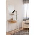 thumbnail image 3 of Z Lite 728TL-MB-BN 25 in. 60W Soriano Matte Black & Brushed Nickel Table Lamp Portable Light, 3 of 5