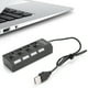 thumbnail image 1 of Hub usb divisor usb adaptador divisor usb Multipuerto USB20 HUB 4 puertos Adaptador divisor USB de alta velocidad para PC Computadora de escritorio Laptop4 puertos Negro ANGGREK Otros, 1 of 8