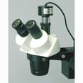 thumbnail image 3 of AmScope 10X-20X-30X-60X Stereo Microscope on Boom Stand + 1.3MP Digital Camera New, 3 of 4
