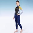 thumbnail image 1 of Traje de neopreno para niños Traje de baño de una pieza de 2,5 mm de manga larga con protección UV gruesa Hugtrwg Para estrenar, 1 of 9