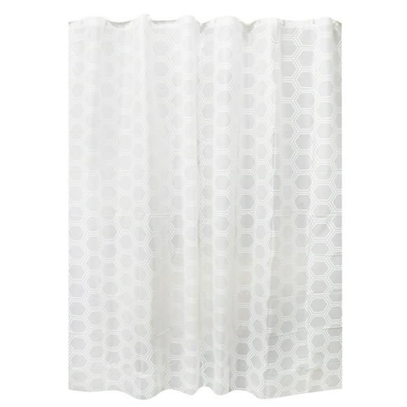 Shower Curtain Liner Waterproof And Mildews-Proof Plastic Shower Curtain Extra Large Size 70.87X78.74 Feet Shower Curtain Suitable for Bathroom Toilet Bathtub Partition Shower Curtains for Bathroom