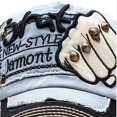 thumbnail image 3 of Coofit Casquette de Baseball Mode à Poing Riveté Snapback Chapeau Extérieur Chapeau de Soleil pour Hommes Femmes, 3 of 5