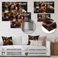 thumbnail image 4 of Designart "Renaissance of Harlem Jazz II" African American Metal Art Living Room, 4 of 5