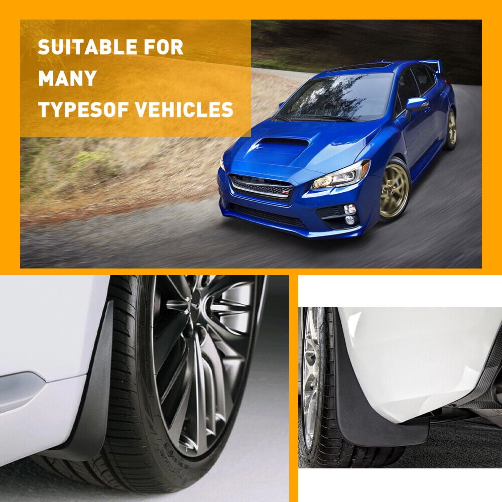 4x Car Accessories Universal Front Rear Mud Flap Flaps Splash Guard Mudguards US