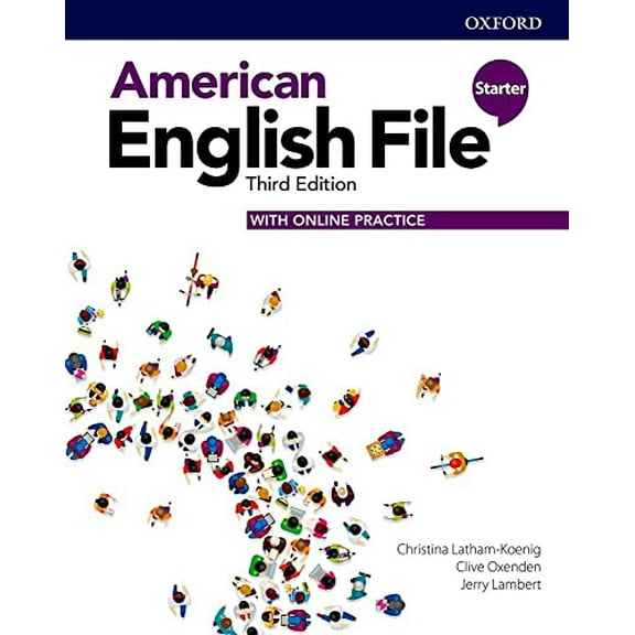 Pre-Owned American English File 3th Edition Starter. Student's Book Pack, 9780194905947, 0194905942, Paperback,