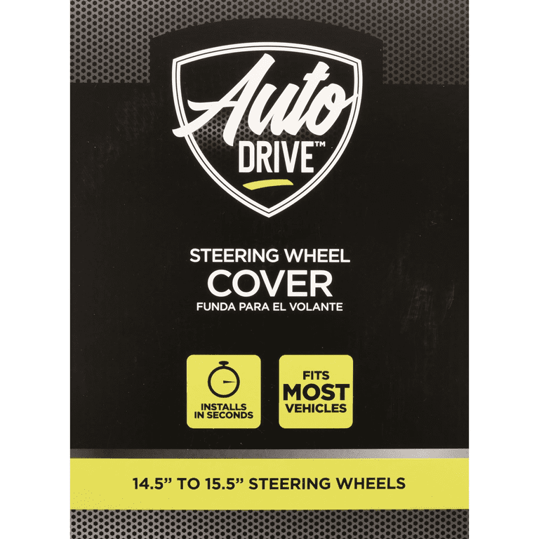 Auto Drive Breathable Mesh Steering Wheel Cover, Khaki photo 4