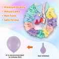 thumbnail image 3 of NUAHRHY 178pcs Pastel Balloon Garland Arch Kit Reusable Macaron Assorted Color Balloons Latex Different Size Background Combination Balloon Party Supplies, 3 of 8