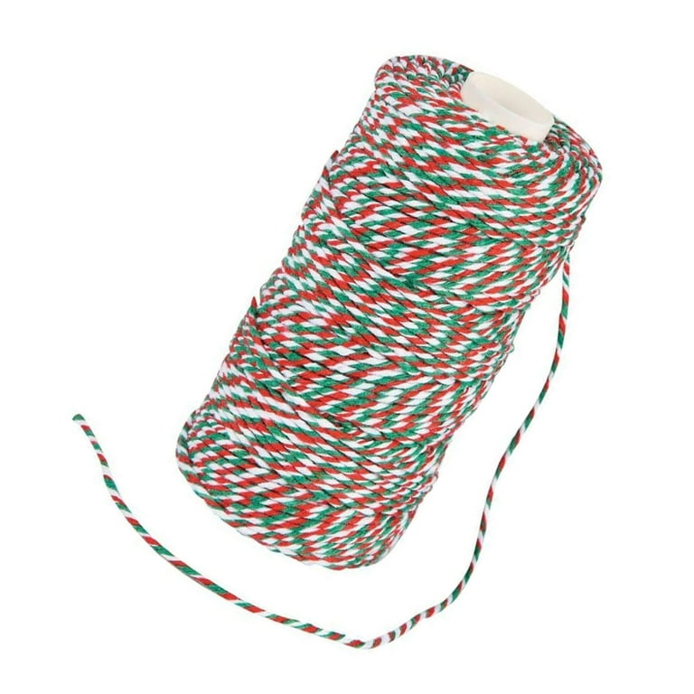 Red, Green & White Twine - 3 Piece Set, Hobby Lobby, 5120506 in 2023
