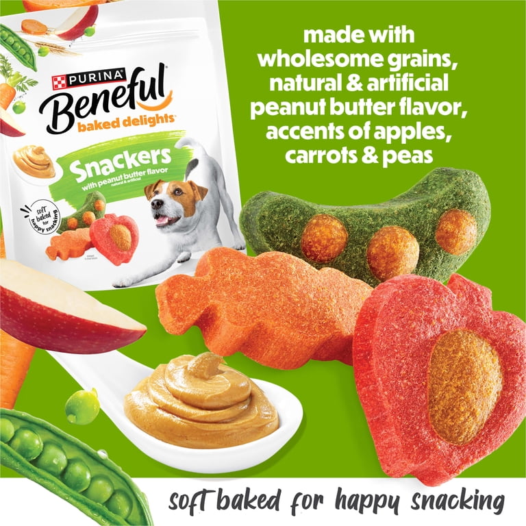 Beneful Baked Delights Snackers With Peanut Butter, 22 oz photo 3