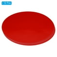 thumbnail image 3 of Uxcell Etiqueta de piso redonda de 11.4" Marcador de lugar en el aula Autoadhesivo Vinilo impermeable Señal de alineación Roja Paquete de 12, 3 of 7