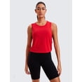 thumbnail image 2 of Musculosa Cropped Sin Mangas para Mujer CRZ YOGA Roja Talle M, 2 of 6