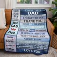 thumbnail image 2 of Yibo Mom Blankets Gifts for Mom Blanket to My Mom Gifts from Daughter Son I Love You Mom Letter Warm Soft Blankets Mom Blankets Gifts for Mothers Day Birthday Christmas, 2 of 5