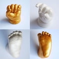 thumbnail image 2 of Kit Mini Empreintes de Mains et Pieds Bébé en Plâtre 3D, 2 of 3