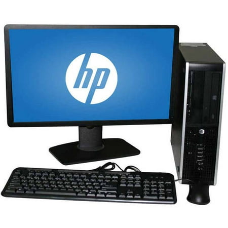 Refurbished HP 6000 SFF Desktop PC with Intel Core 2 Duo E8400 Processor, 4GB Memory, 22