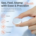 thumbnail image 3 of Modelones French Tip Tool- 6 Pcs Nail Stamp French Manicure Kit Suitable for DIY Together with Gel Nail Polish Art Tips Printing Tool Kit, 3 of 8