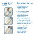 thumbnail image 6 of Seal-Tight Original Cast and Bandage Protector - Waterproof Cast Cover for Shower and Swimming - Adult Short Wide Leg, 6 of 8