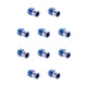 thumbnail image 2 of Kenally Taladro eléctrico Destornillador Bit Herramienta rotativa Tornillo Perno Picking Ring Destornillador Bit 6.35mm Azul 10piezas Kenally CBP144420, 2 of 6