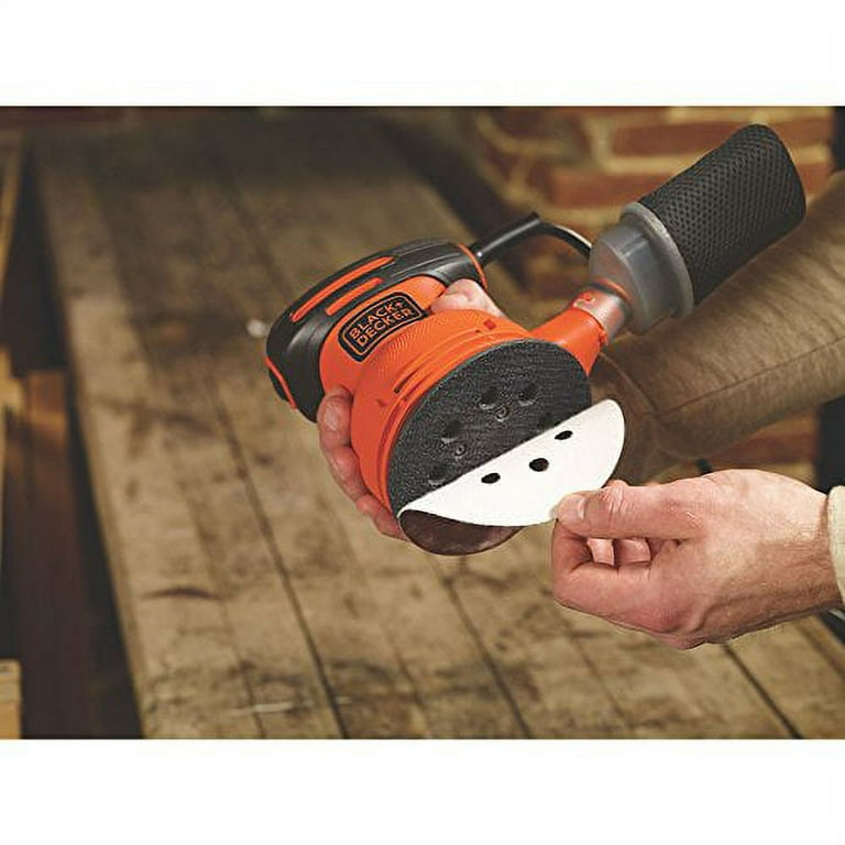 BLACK DECKER Random Orbit Sander 5 Inch BDERO100 Walmart