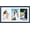 Navy Blue, variant on 8x14 Multi Size Collage Frame Photo Display Black