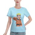 thumbnail image 1 of Women's Basic Short Sleeve T-Shirt Naruto Naruto, 1 of 6