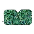 thumbnail image 7 of Fotbe Monstera Leaves Car Windshield Sunshade | Sun Visor Protector Front Window Shade, Keeps Out UV Rays, Keeps Your Vehicle Cool-Small, 7 of 7