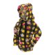 thumbnail image 1 of Decoración de Cubierta de Pomo de Cambio Universal 15x11.5cm/5.91"x4.53" Unique Bargains Protector de Mango de Cambio de Poliéster 1 Pc Estilo Hoodie Marrón Amarillo, 1 of 1