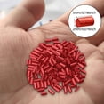thumbnail image 1 of Apuakthei Piedra de pedernal para encendedor, 120 piezas de pedernal de repuesto rojo universal para encendedor de gasolina y líquido, 1 of 8