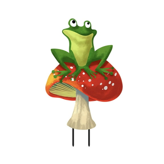 Briarwood Lane Summer Metal Art 29.5x14.5 Happy Frog For Summer Metal Art