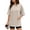 Grey, variant on MOYIKO Oversized T Shirts for Women Half Sleeve Crewneck Loose Fit Tees Summer Tops with Pockets