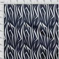 thumbnail image 2 of oneOone Georgette Viscose Dark Navy Blue Fabric Skins Animal Sewing Fabric By The Yard Printed Diy Clothing Sewing Supplies 42 Inch Wide, 2 of 4