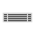 thumbnail image 2 of BUILDMART - 24x8 Modern AC Vent Cover - Decorative White Aluminum Air Vent - Standard Linear Slot Diffuser - Heating and Cooling Register Grille for Ceiling, Walls & Floors - Texas Buildmart, 2 of 8