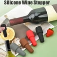thumbnail image 3 of Silicone Wine Stoppers Beverage Bottle Sealer Reusable Sparkling Wine Bottle Stopper Keeping Wine Champagne Fresh Kitchen Tools, 3 of 10