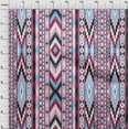 thumbnail image 4 of oneOone Cotton Poplin Twill Baby Blue Fabric Tribal Craft Projects Decor Fabric Printed By The Yard 56 Inch Wide, 4 of 5