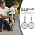 thumbnail image 3 of Ruedas de entrenamiento universales para bicicleta de 12" a 20" (blancas), 3 of 8