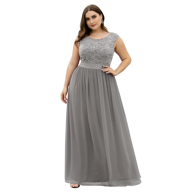 Everpretty EverPretty Women's Plus Size Floral Lace