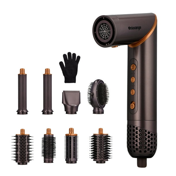 Estilizador de Cabello 2 en 1 Osoji M8 con 8 Boquillas Intercambiables Hot & Cool
