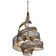 thumbnail image 2 of Varaluz 240P03HO Flow 3-Light Twist Pendant - Hammered Ore Finish, 2 of 3