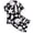 A-Black79, variant on JAJAHO Girls Satin Pajama Sets Cute Ocean Animal Print Summer Sleepwear Short Sleeve Button Up Shirts And Shorts 2 Piece Set 2-13Y