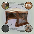 thumbnail image 5 of Clam Quick Set Pavilion Portable Camping Outdoor Gazebo Canopy Screen, 5 of 13
