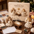 thumbnail image 6 of Christmas DIY Nativity Scene Sets for Crafts, Sewing Kit Quilted Fabric Christmas Decorations Indoor, Christmas Gifts, 6 of 8