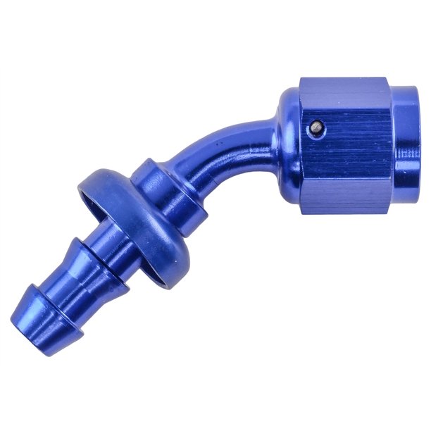 JEGS 100060 45 Degree PushLoc Hose End