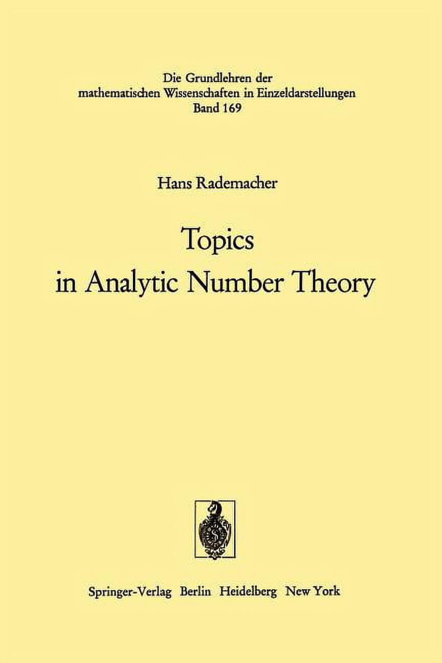 Grundlehren Der Mathematischen Wissenschaften: Algebraic
